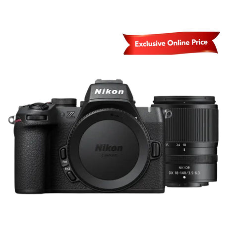 Nikon Z50II with NIKKOR Z 18-140mm VR Lens Kit