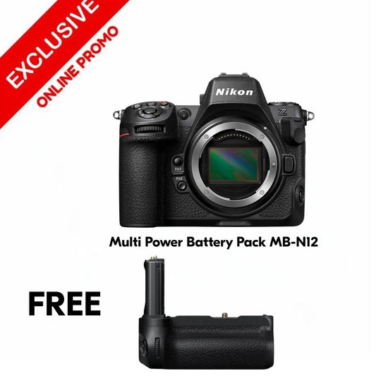 Nikon Z8 Mirrorless Camera Body  MB-N12 POWER BATTERY PACK