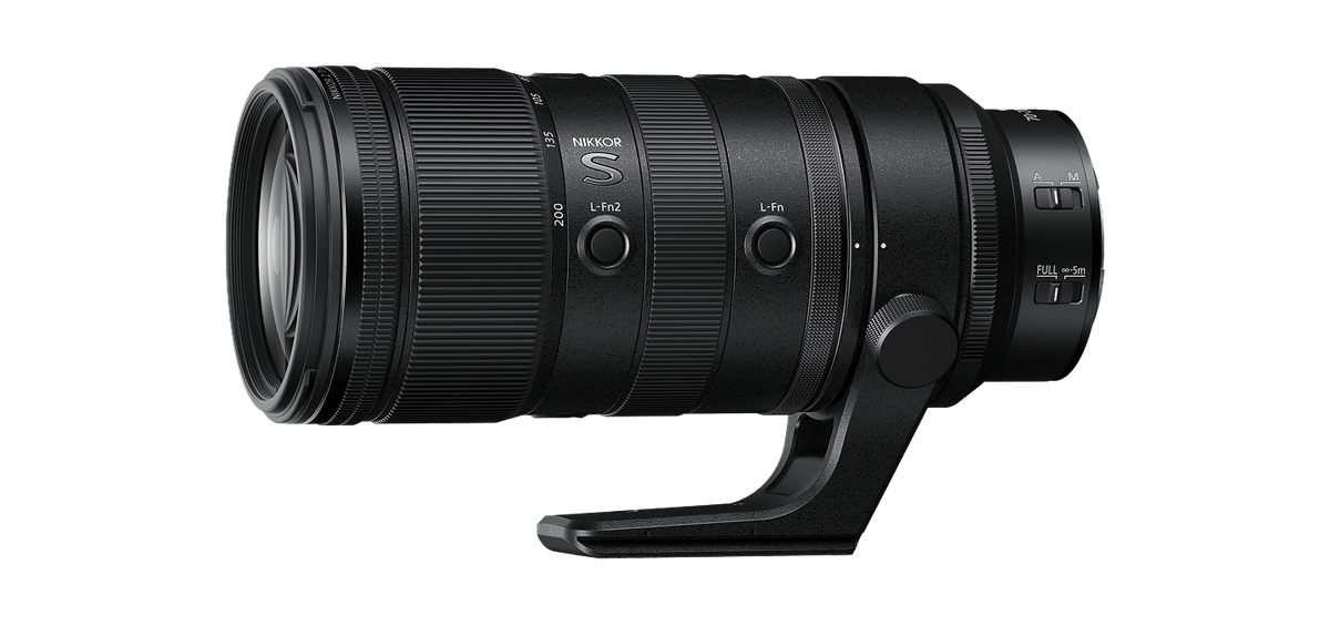 عدسة NIKKOR Z مقاس 70-200 مم ببؤرة f / 2.8 VR S